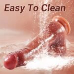 220*40mmThrusting Dildos for G Spot Anal Stimulation with 8 Thrusting & 10 Vibration & Heating Mode - Image 6