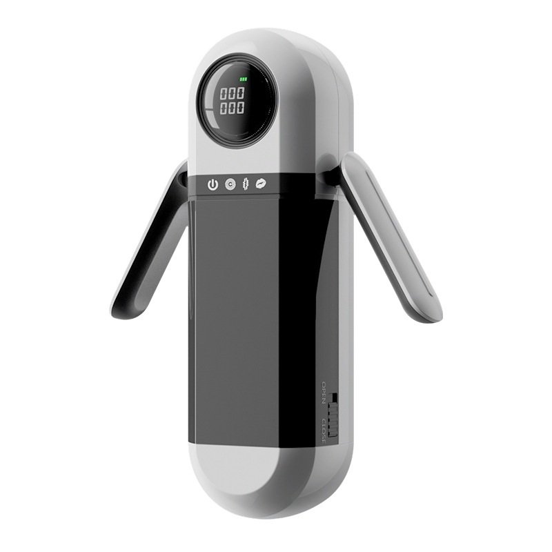 23 (1)(1) ABS+PC+TPE Suction and Telescoping Masturbator, Dimensions: 28.5 x 13 x 90 cm, 9-speed telescoping + 9-speed suction + 10 vibration modes, 9 sound effects, screen display - Image 1