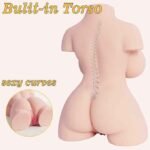 3lb 26.5*15.5*9.5cm Sex Doll for Men Torso Pocket Pussy Ass - Image 2