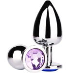 Metal Butt Plug Anal Dilator Gay Butt Plug BDSM Sex Toy Adult Couple (Choose One of Large, Medium or Small)