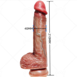210*40mm Sex toys multi-size manual dildos G-spot stimulation