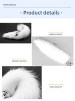 Fox tail anal plug sex toys anal artificial hair metal anal plug g-spot masturbation alternative female props - Image 2