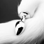 Fox tail anal plug sex toys anal artificial hair metal anal plug g-spot masturbation alternative female props - Image 4