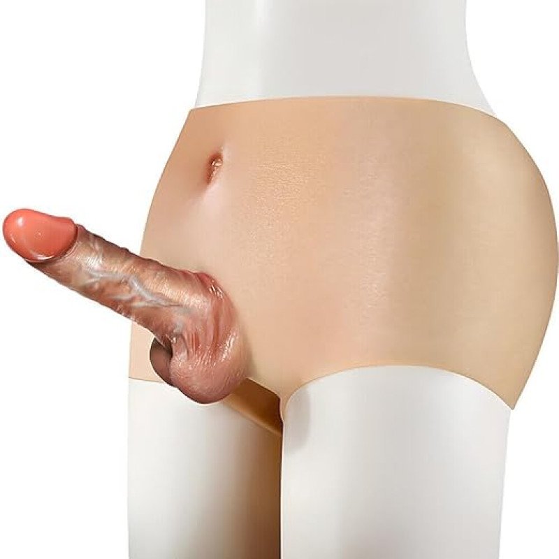VIP30 (2)-800x800 Wearable dildo - solid silicone penis - lesbian toy - adult product - sex toy (large size) - Image 1