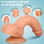 210*40mm Sex toys multi-size manual dildos G-spot stimulation - Image 3