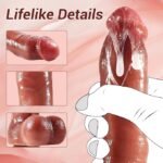 220*40mmThrusting Dildos for G Spot Anal Stimulation with 8 Thrusting & 10 Vibration & Heating Mode - Image 7