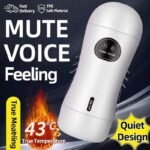 Single-head Electric Masturbator with USB Rechargeable Battery and Headphone Mode for an Immersive, Discreet Audio Experience (Includes Heating Rod) - Image 2