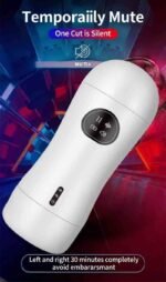 Single-head Electric Masturbator with USB Rechargeable Battery and Headphone Mode for an Immersive, Discreet Audio Experience (Includes Heating Rod) - Image 5