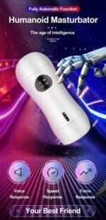 Single-head Electric Masturbator with USB Rechargeable Battery and Headphone Mode for an Immersive, Discreet Audio Experience (Includes Heating Rod) - Image 9