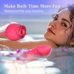 Crimson Yoon Vibrator 194×37mm, Head Vibration + Tongue-Like Licking, USB Rechargeable, Quiet and Waterproof, Electric Model - Image 8