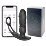 Uni Sex Remote Control Automatic Telescopic Anal Plug