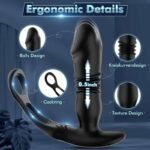 Uni Sex Remote Control Automatic Telescopic Anal Plug - Image 5