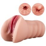 Single-head mold: 17.5 × 9.5 × 9.5 cm, 1.54 lb. Manual dual stimulation of the vagina and anus - Image 9