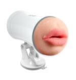 Dual-Head Electric USB Rechargeable Vaginal and Oral Stimulator with Headphones for an Immersive, Intimate Audio Experience (Comes with a Heating Wand)