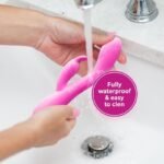 ABS + silicone + electroplated materials  12 vibration modes (vibrating head with heating function) USB rechargeable, quiet, waterproof, compact and elegant - Image 7