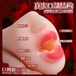 Realistic Face Masturbator with Vaginal Opening - Lifelike Silicone - Image 8